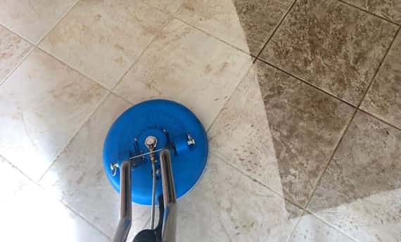 Hot Water System to Clean Your Grout